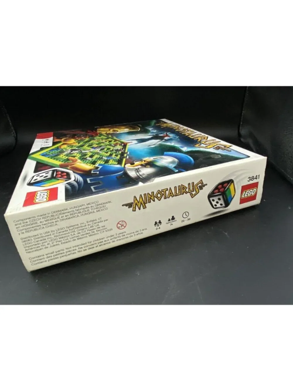 Lego Game Minotaurus 3841 Board Game Box Mini Figures Manuals READ
